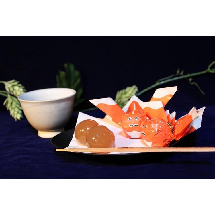 🐟【青森伴手禮】金魚ねぶた玉羊羹 8入｜青森蘋果羊羹 × 可愛金魚造型 × KAWAII認證禮盒