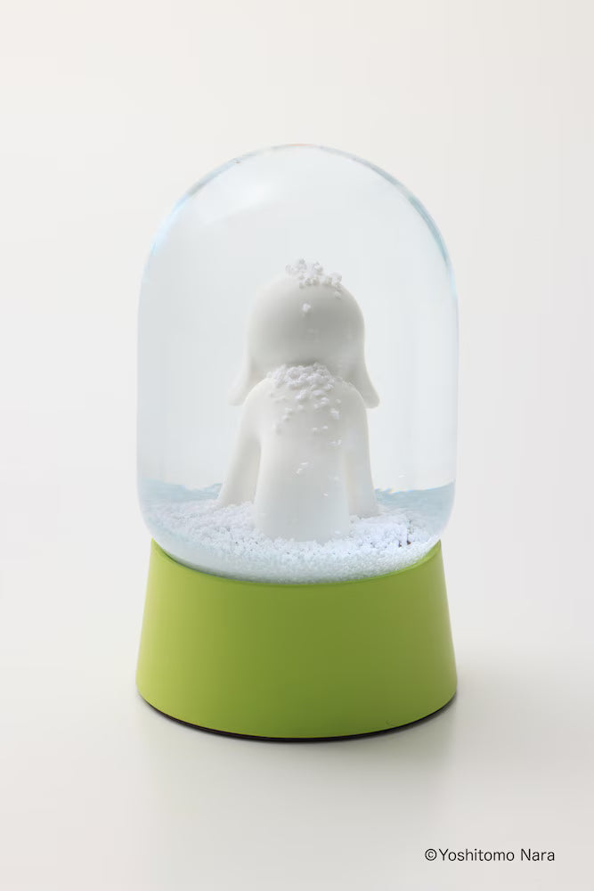 奈良美智《青森犬》雪花球（スノードーム）  日本藝術家聯名｜療癒系藝術收藏擺飾