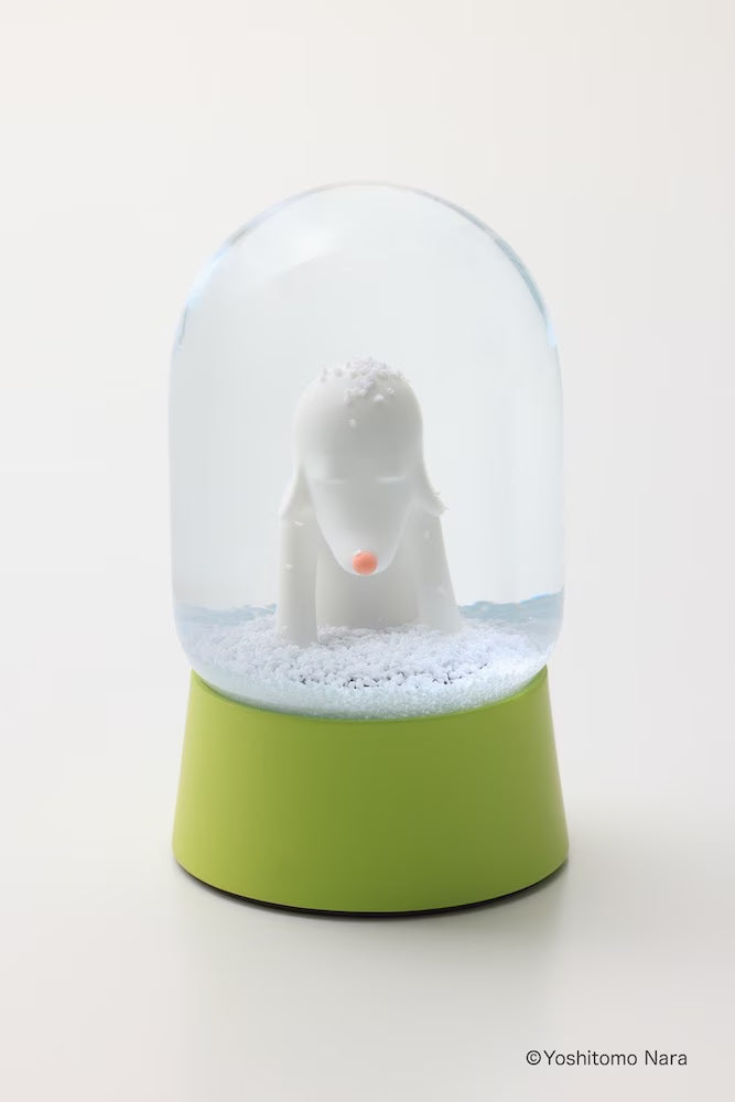 奈良美智《青森犬》雪花球（スノードーム）  日本藝術家聯名｜療癒系藝術收藏擺飾