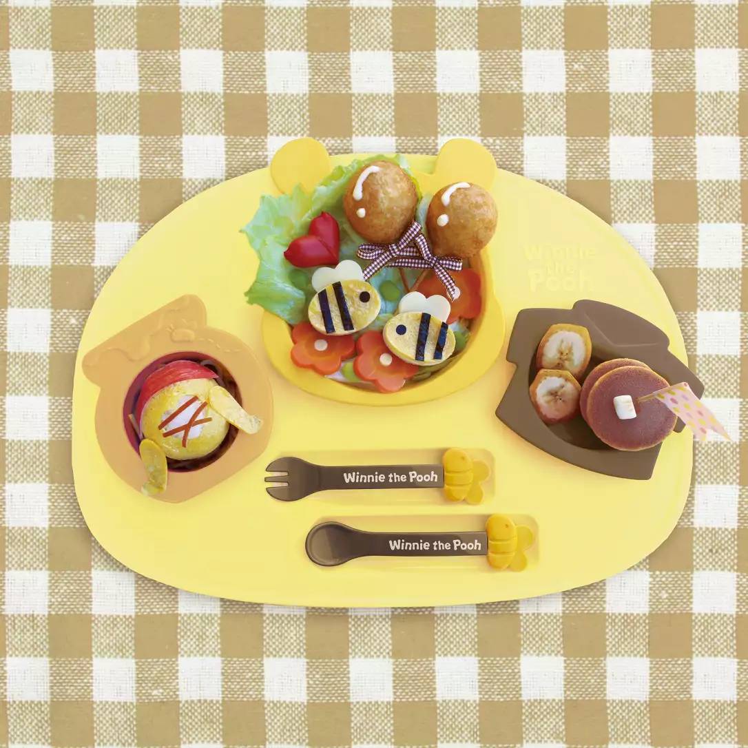日本 迪士尼圖案系列餐盤組