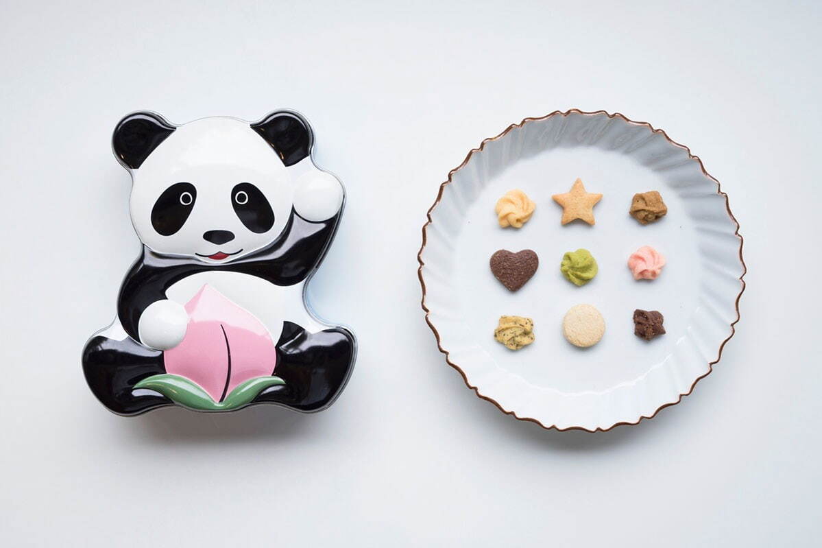 🐼 KEITA MARUYAMA 30週年限定｜熊貓造型餅乾鐵盒（9種風味）