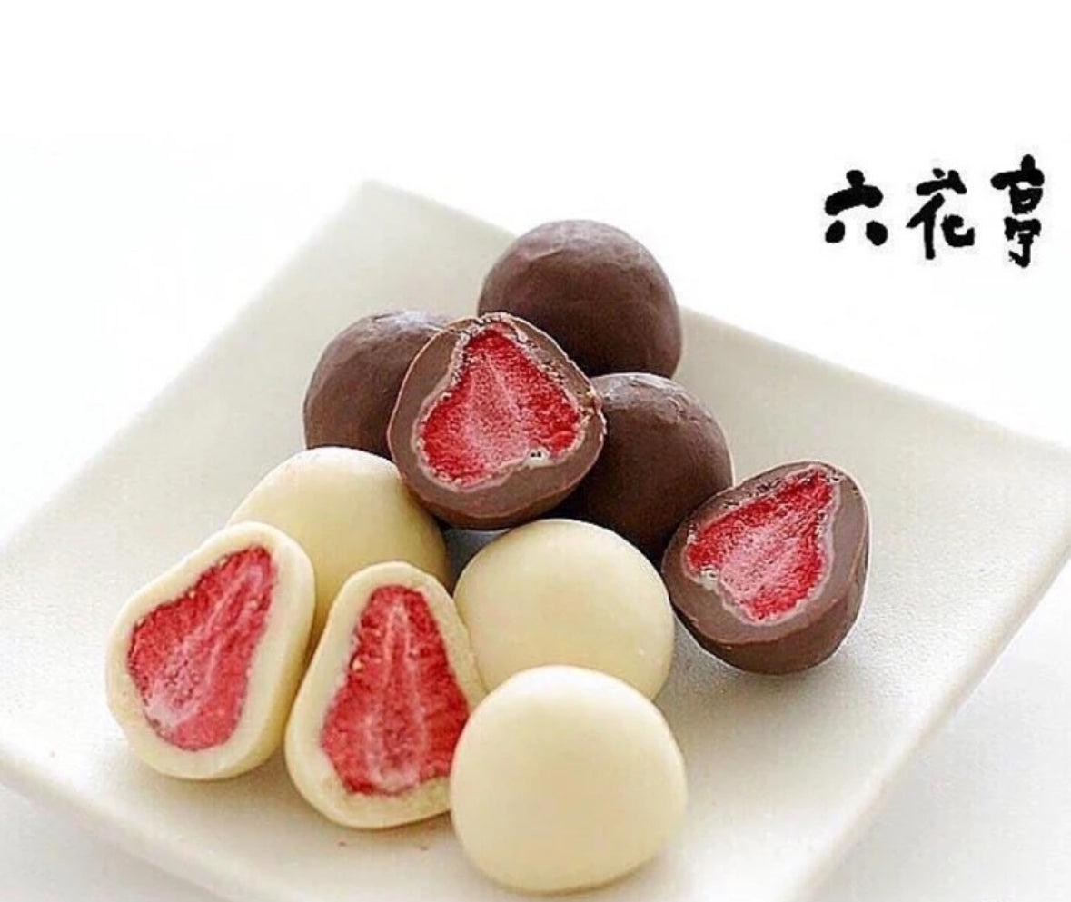 北海道六花亭草莓巧克力