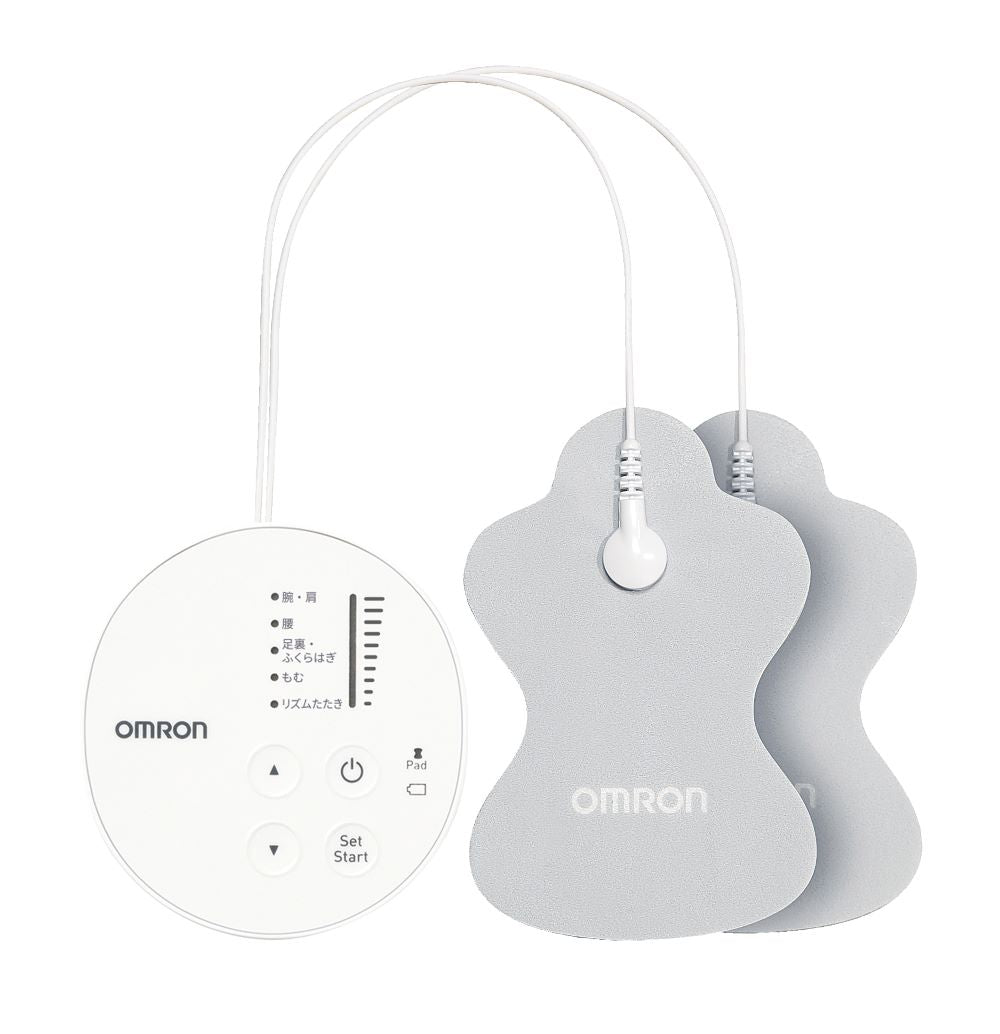 OMRON 低周波治療器 HV-F013-JE｜5模式×10段強度，舒緩肩頸腰背痠痛 日本直送台灣