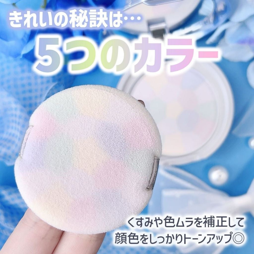 日本CANMAKE光澤提亮定妝棉花糖蜜粉餅