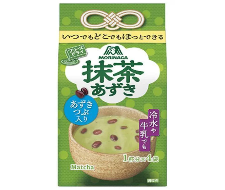 日本森永抹茶紅豆粉