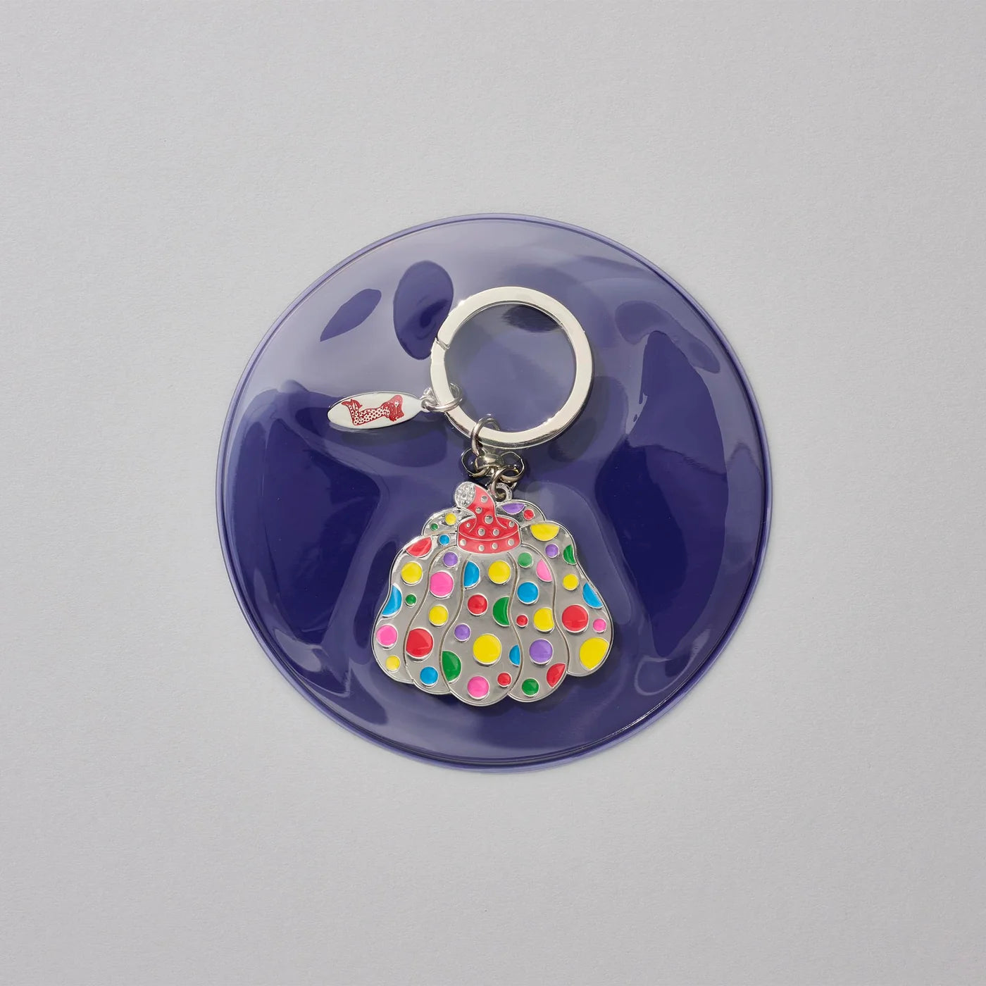 YAYOI KUSAMA STORE官方授權｜草間彌生南瓜造型鑰匙圈（4色）