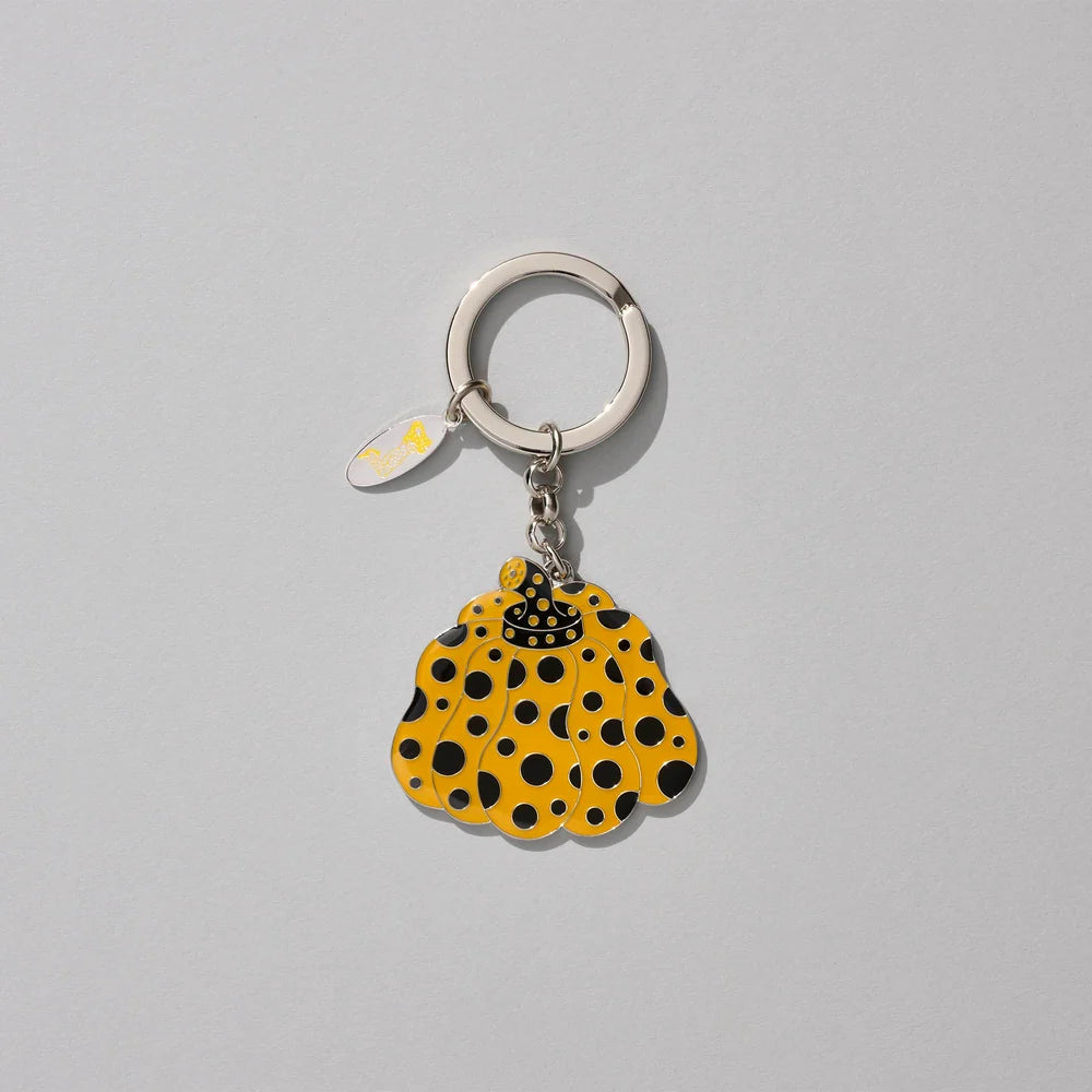 YAYOI KUSAMA STORE官方授權｜草間彌生南瓜造型鑰匙圈（4色）