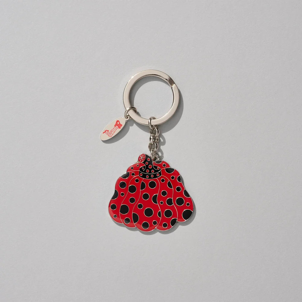 YAYOI KUSAMA STORE官方授權｜草間彌生南瓜造型鑰匙圈（4色）