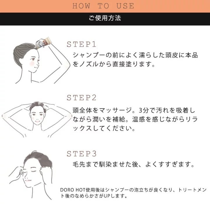 日本沙龍專業護髮品DORO HOT