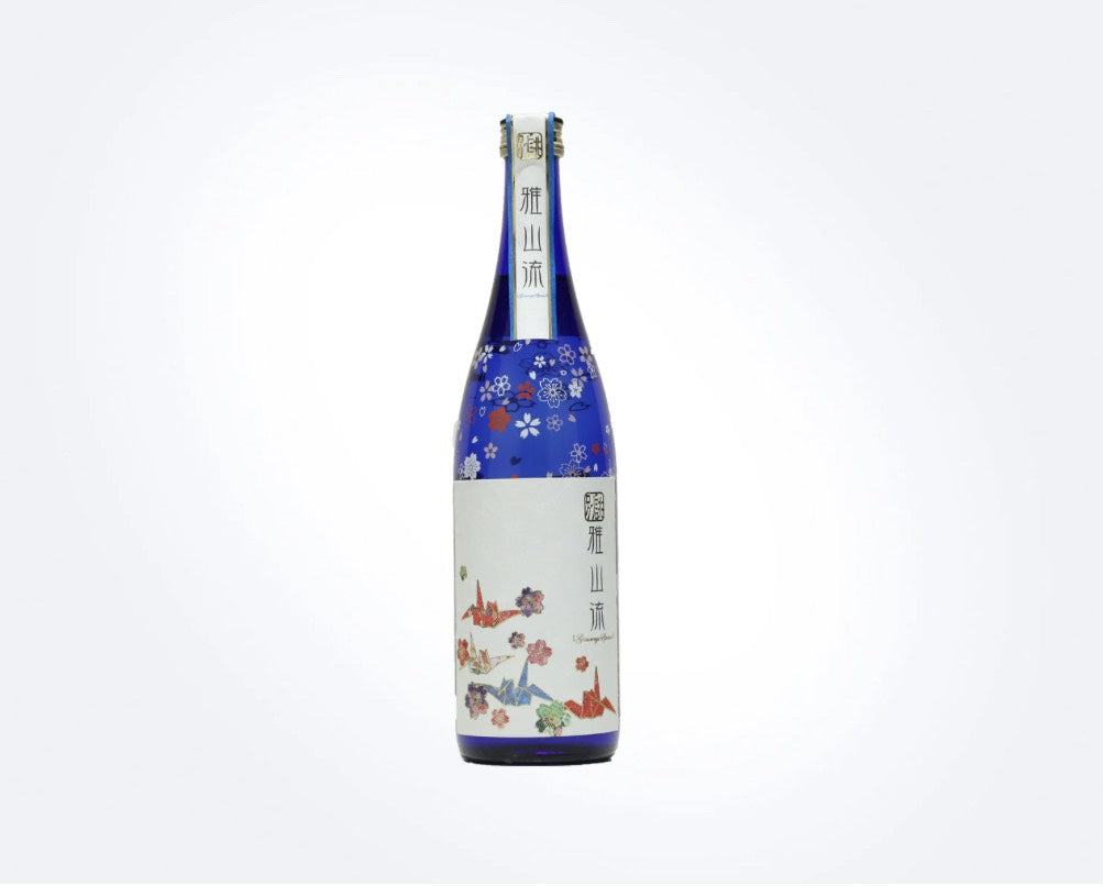 【限定銷售】雅山流 夜櫻花 純米大吟釀 720ml｜使用愛山酒米｜山形新藤酒造 IMADEYA別注款 日本清酒