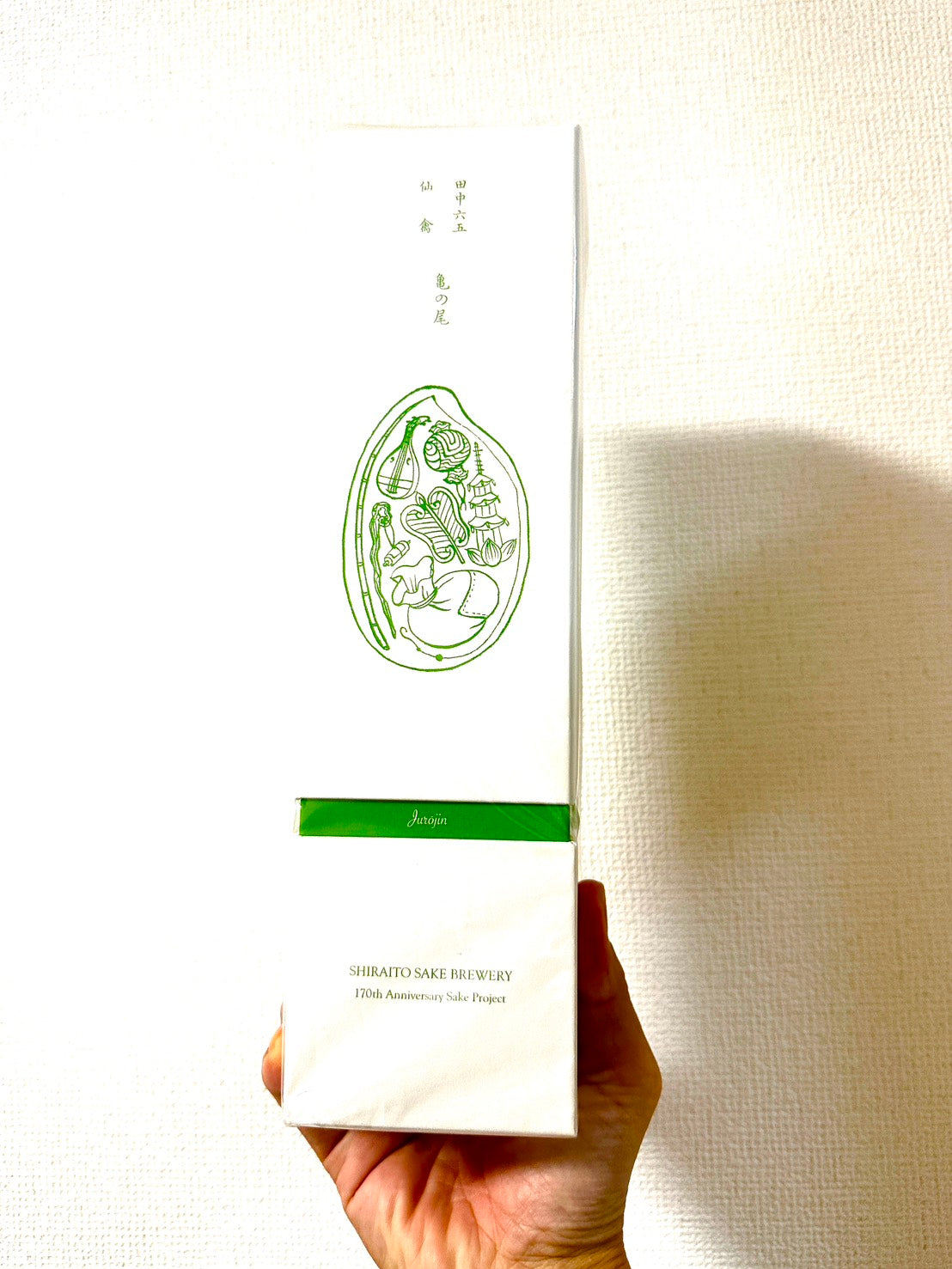 🍶【限定紀念酒】仙禽×壽老人「酒之七福神」純米酒 720ml｜白糸酒造創業170周年・田中六五 15周年聯名紀念抽選酒
