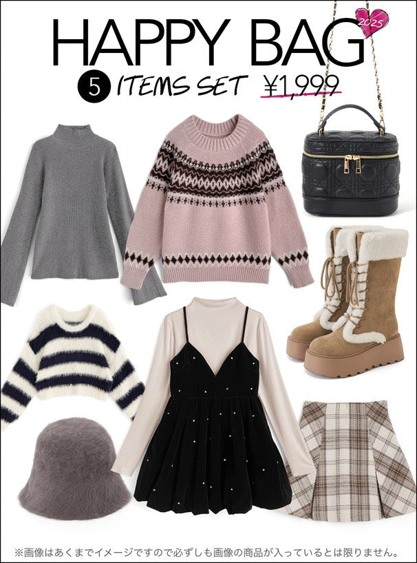 🎀 GRL 日系女裝豪華福袋【5 件超值組】