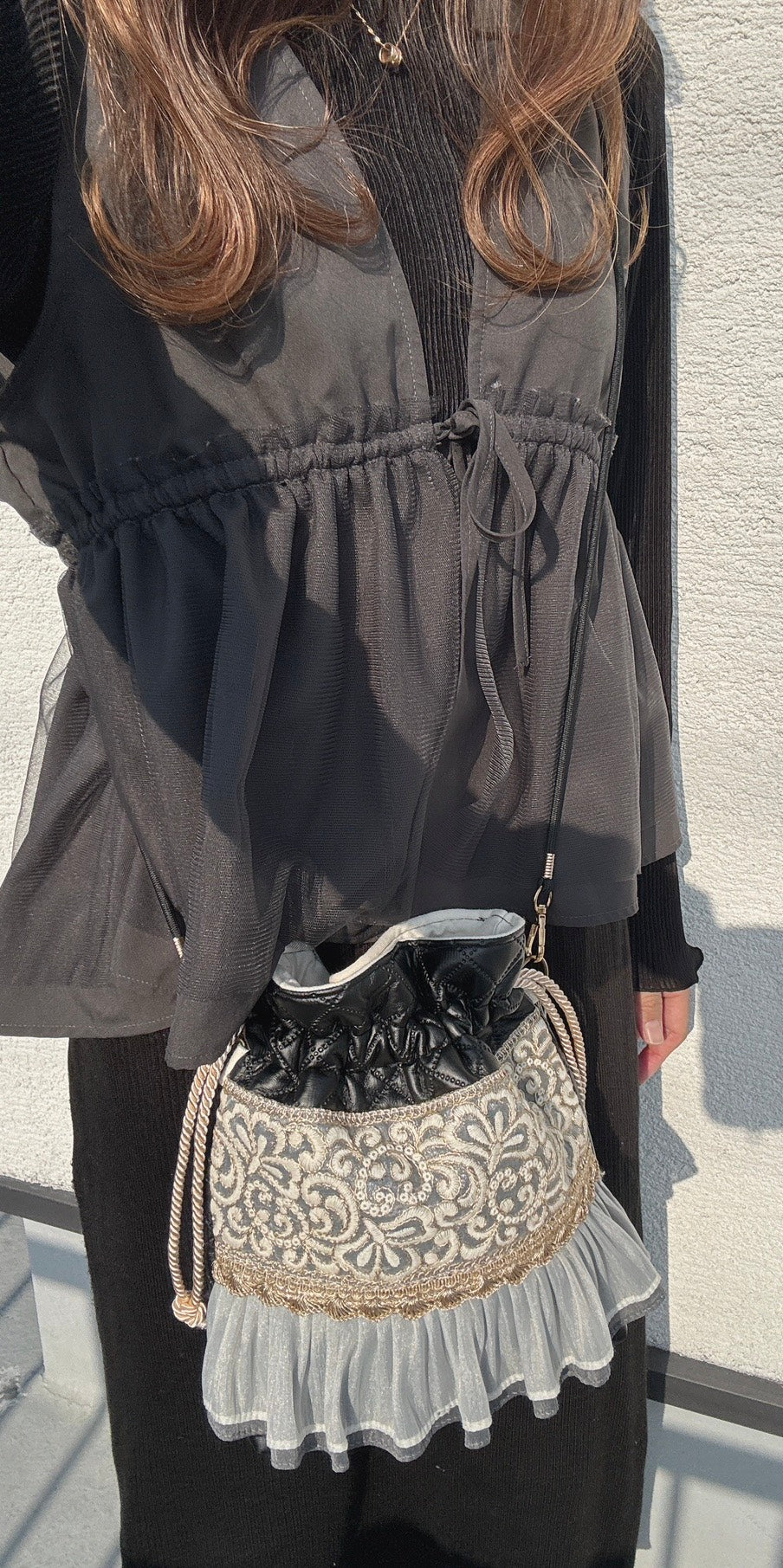 🕊 日本職人手作蕾絲包吊繩｜每款僅此一條・獨一無二