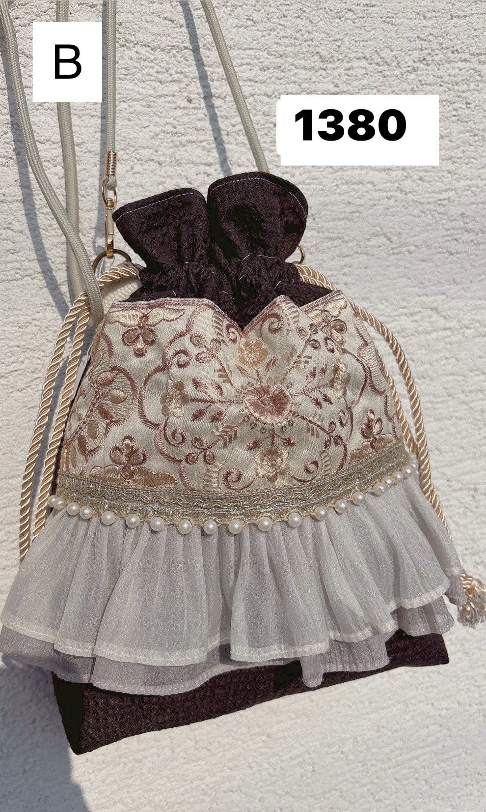 🕊 日本職人手作蕾絲包吊繩｜每款僅此一條・獨一無二