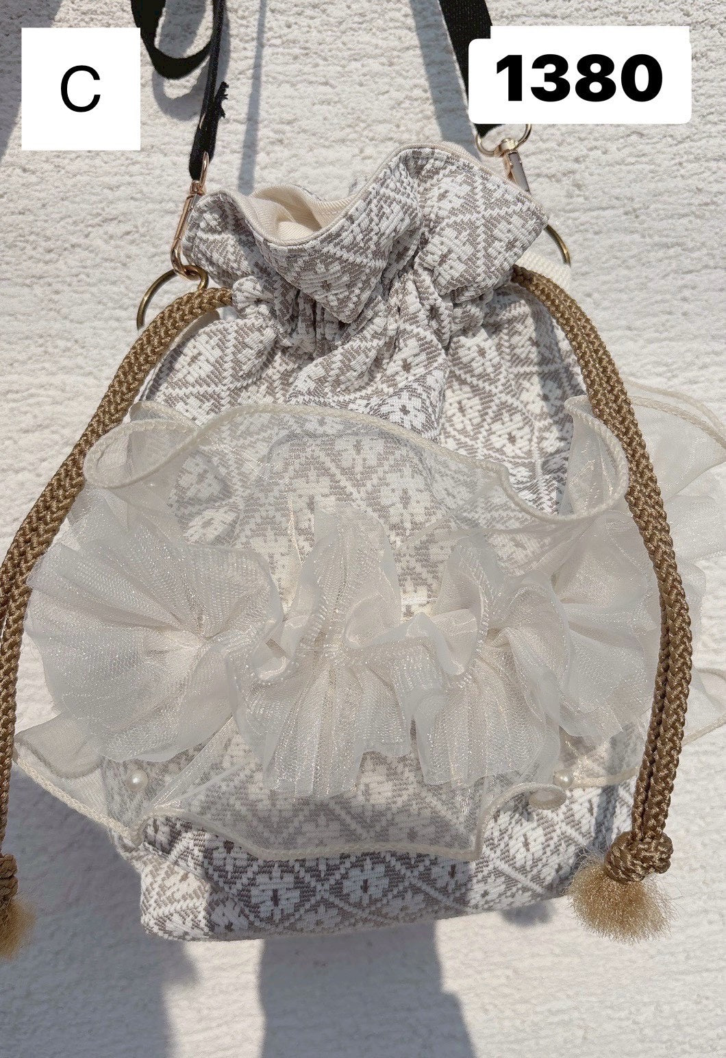 🕊 日本職人手作蕾絲包吊繩｜每款僅此一條・獨一無二