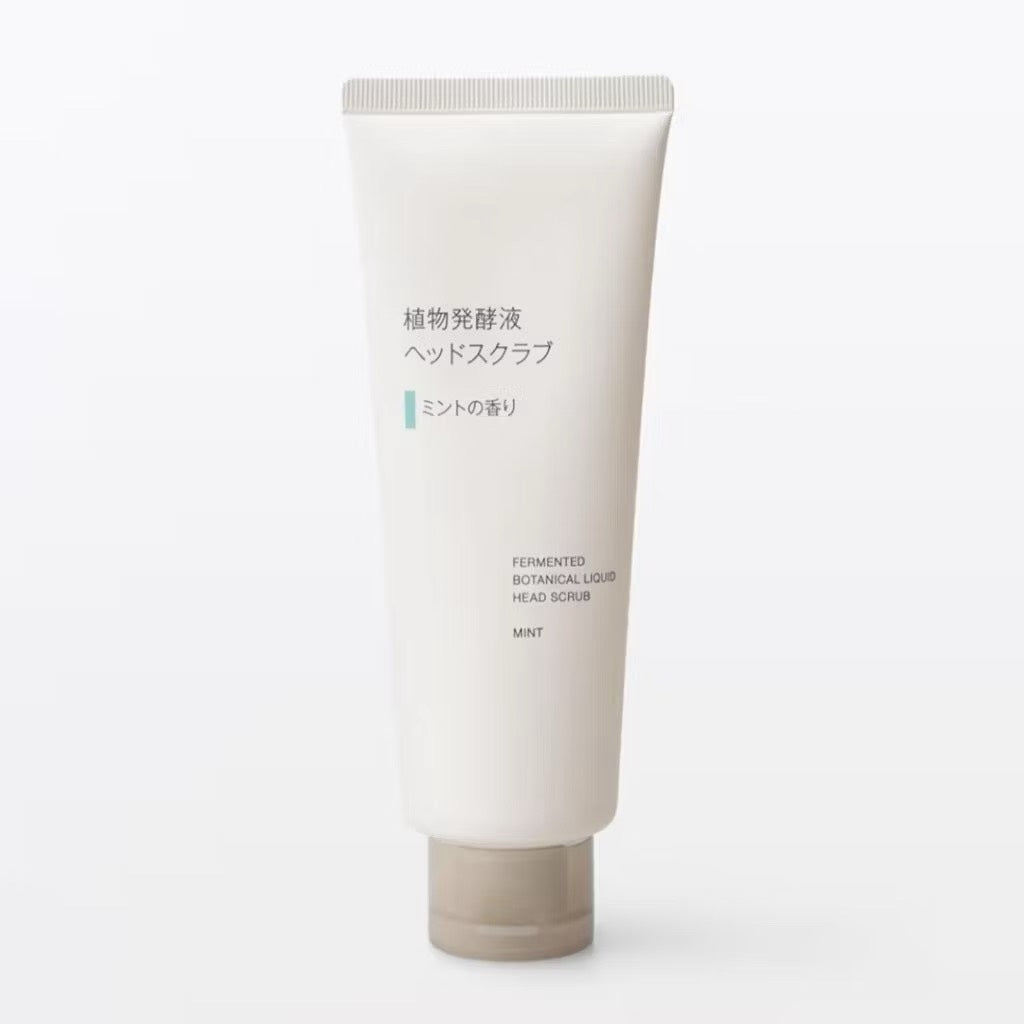 🌿 無印良品 植物發酵液頭皮磨砂｜天然100%頭皮深層清潔（3款香味）
