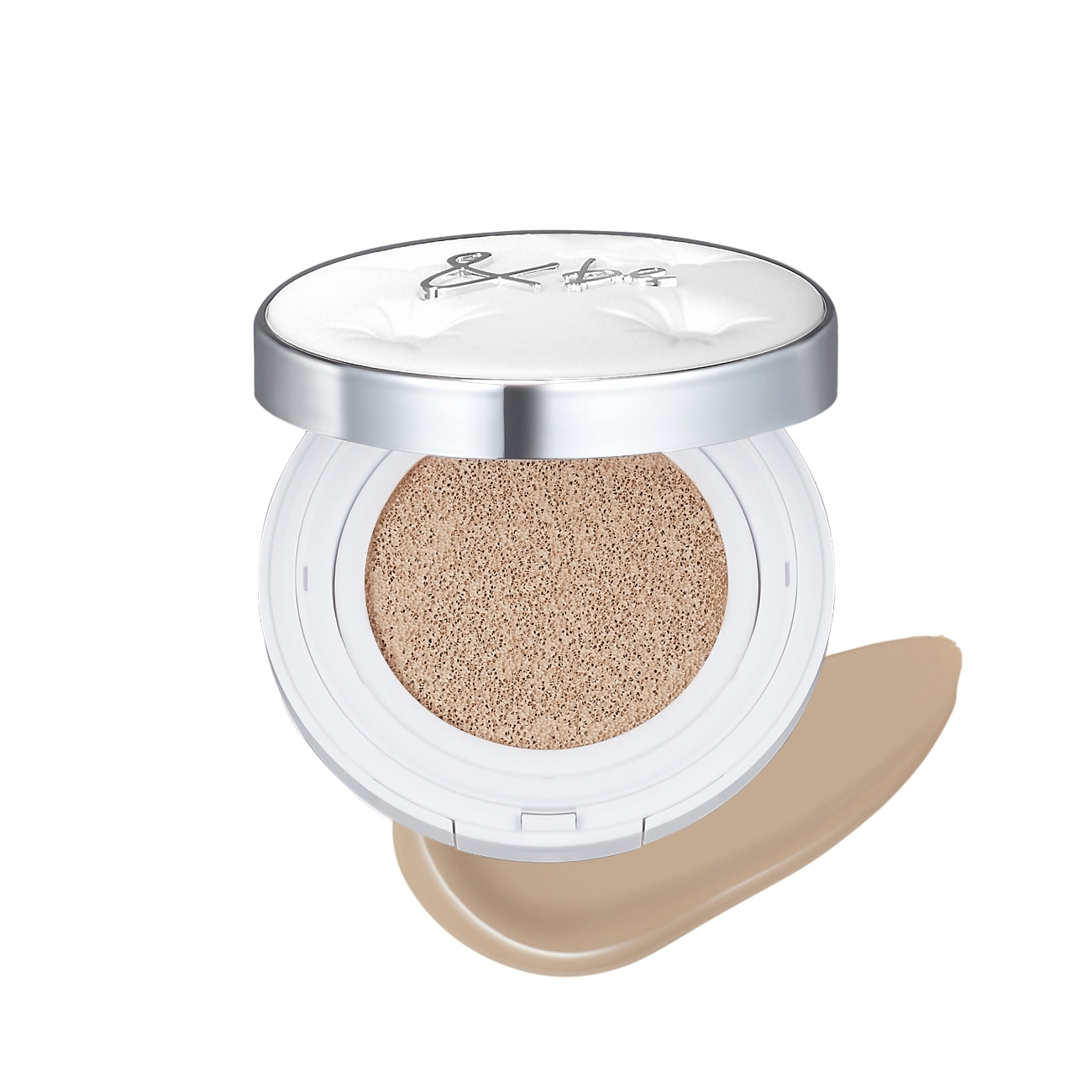 【＆be 水光持妝保濕氣墊粉餅】一拍上臉秒發光！24H水潤不脫妝｜可卸可洗｜SPF50 PA++++