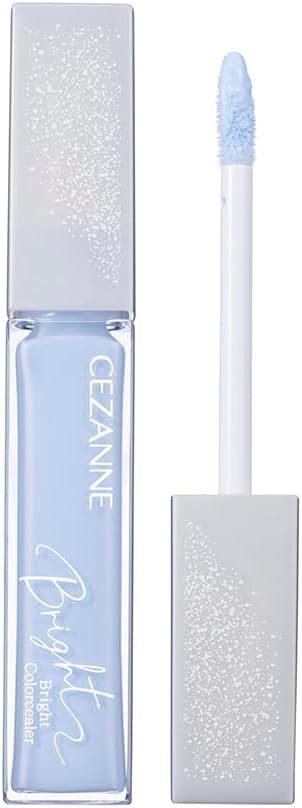 【CEZANNE】亮采校色遮瑕液 #10 透亮藍｜藍色補色遮瑕・校正蠟黃暗沉・妝前打底提亮・日系學生系遮瑕推薦
