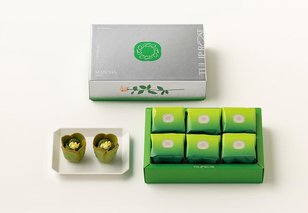 【關西限定】TOKYOチューリップローズ 宇治抹茶CLASSIC｜京都丸久小山園抹茶 × 經典花型甜點禮盒
