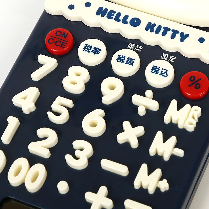 Sanrio三麗鷗｜Hello Kitty / My Melody 造型計算機 12位數附滑蓋