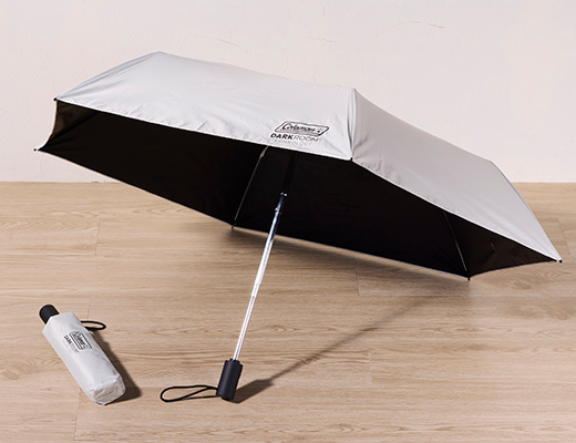 Coleman × LAWSON 聯名限定｜晴雨兩用自動折疊傘 ＋ 防潑水雨衣 日本直送台灣