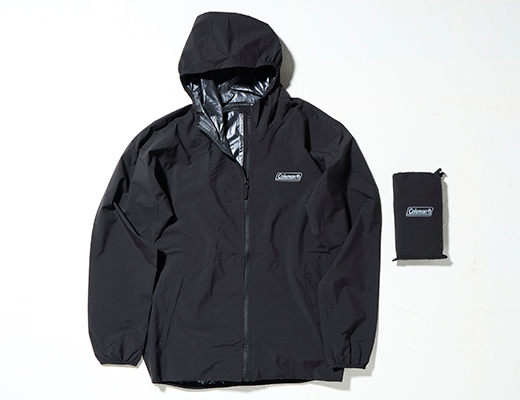 Coleman × LAWSON 聯名限定｜晴雨兩用自動折疊傘 ＋ 防潑水雨衣 日本直送台灣