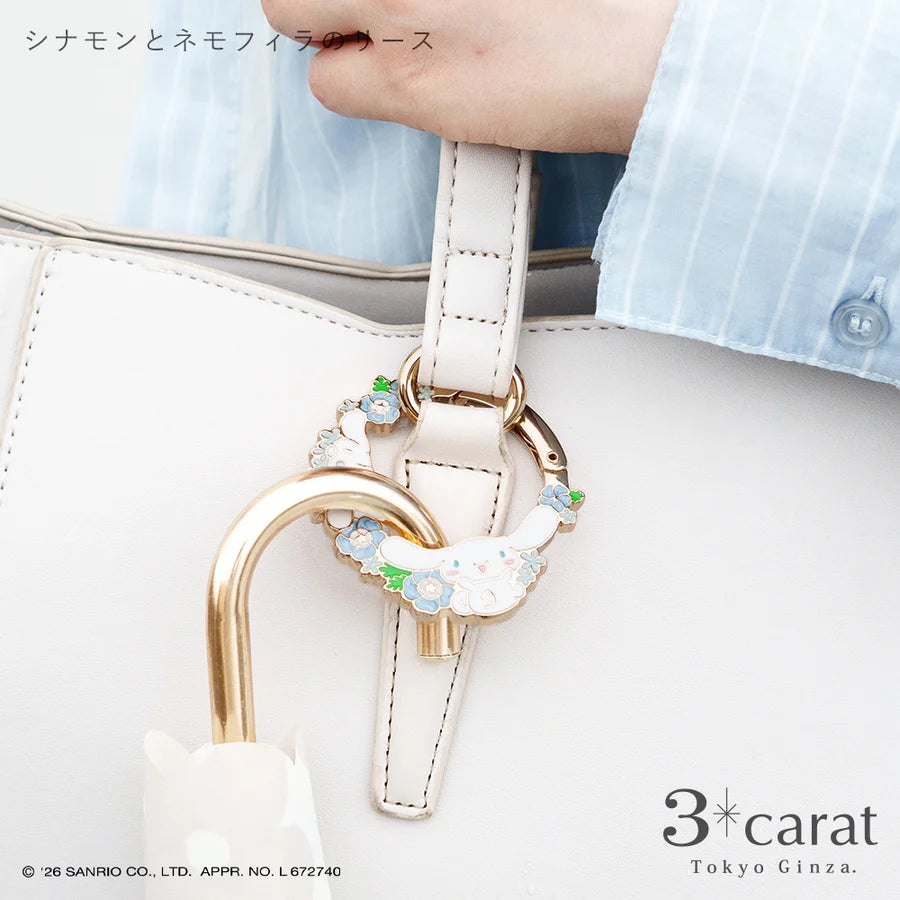 🌸【日本直送】3carat × 三麗鷗 花圈造型包包掛飾｜大人のサンリオ・附禮品包裝（9款角色）
