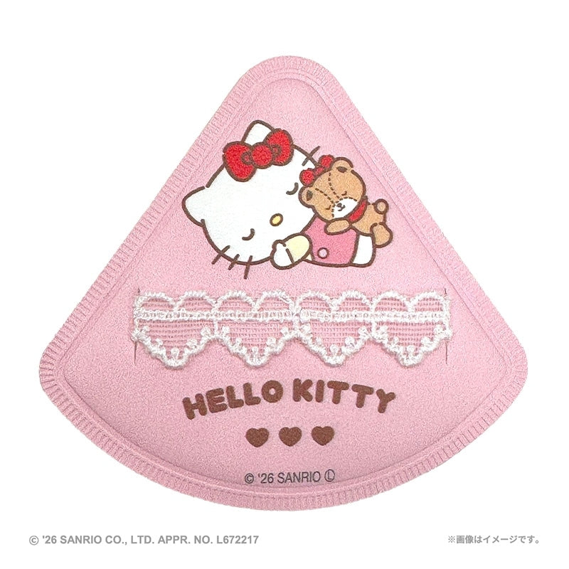 Studio17 Hello Kitty 三角粉撲 細節