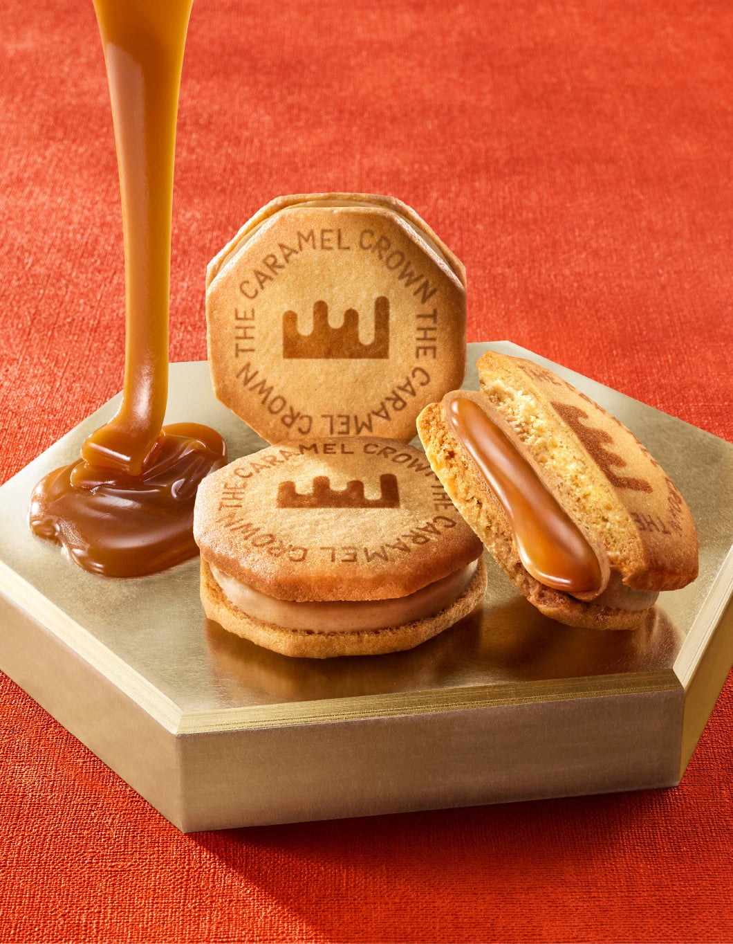 THE バターキャラメルサンド｜THE CARAMEL CROWN 高級奶油焦糖夾心餅乾｜大阪限定甜點禮盒