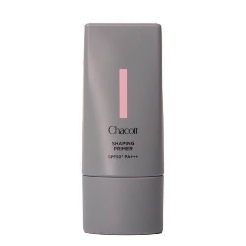 【立體妝感×光影提亮】CHACOTT SHAPING PRIMERシェイピングプライマー 001ライトベージュ／002ベージュ｜高遮瑕妝前乳｜OLED螢幕也上鏡｜25g