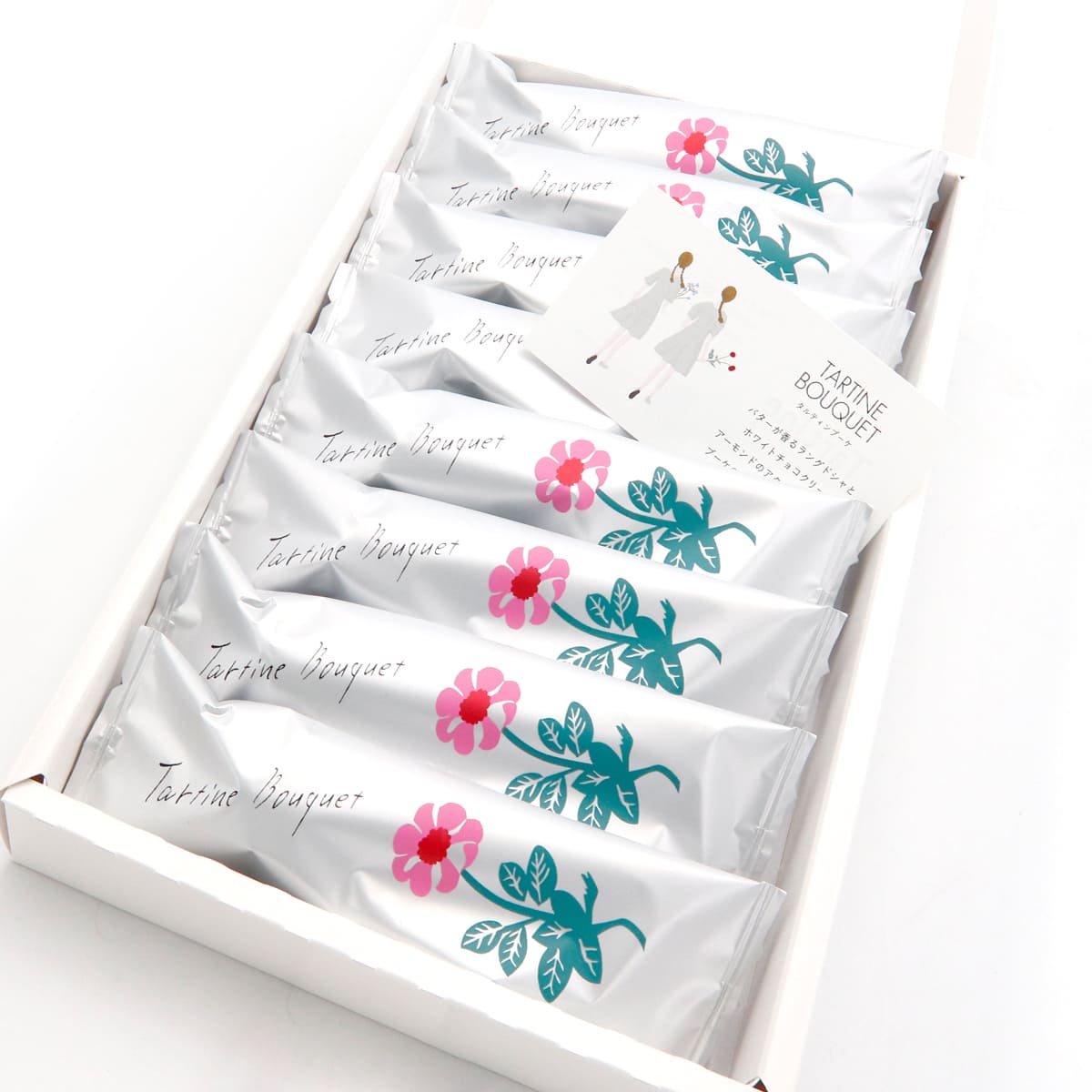 【Tartine全新品牌】タルティン ブーケ 花束造型餅乾｜法國發酵奶油 × 白巧克力 × 杏仁 日式高質感伴手禮